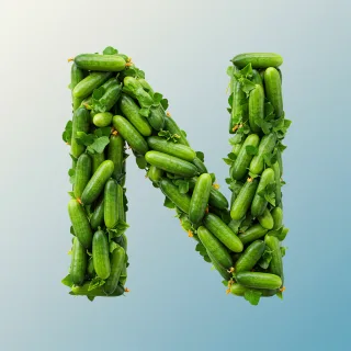 Cucumber — litera N