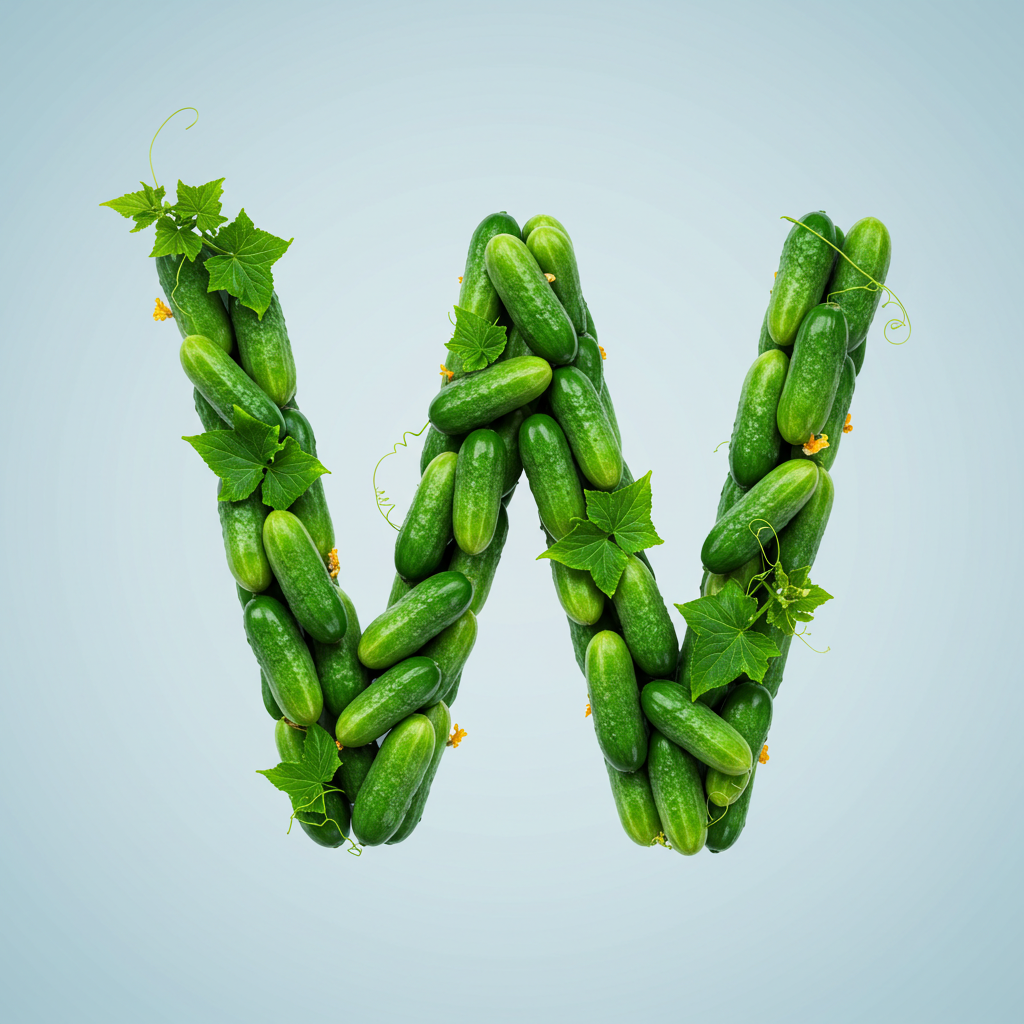 Cucumber — litera W