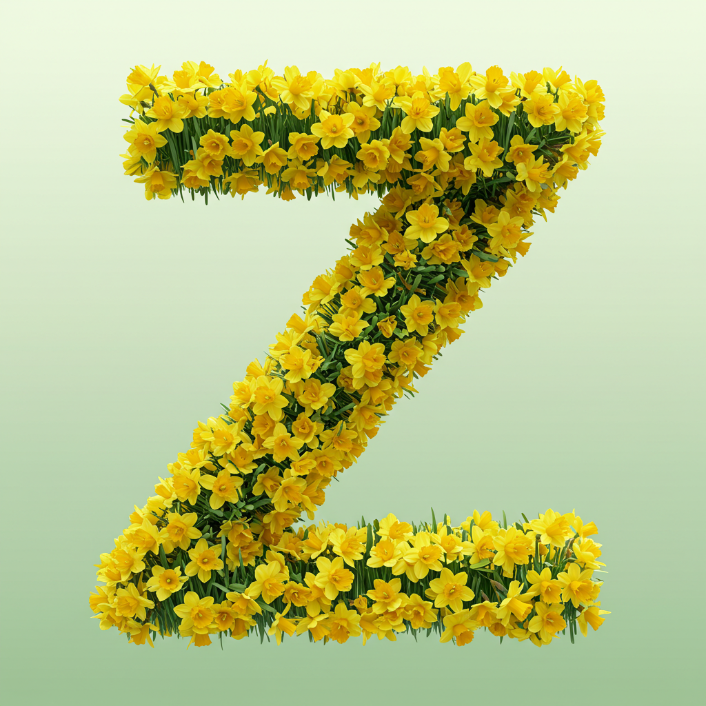 Daffodil 2 — litera Z (wariant 2)