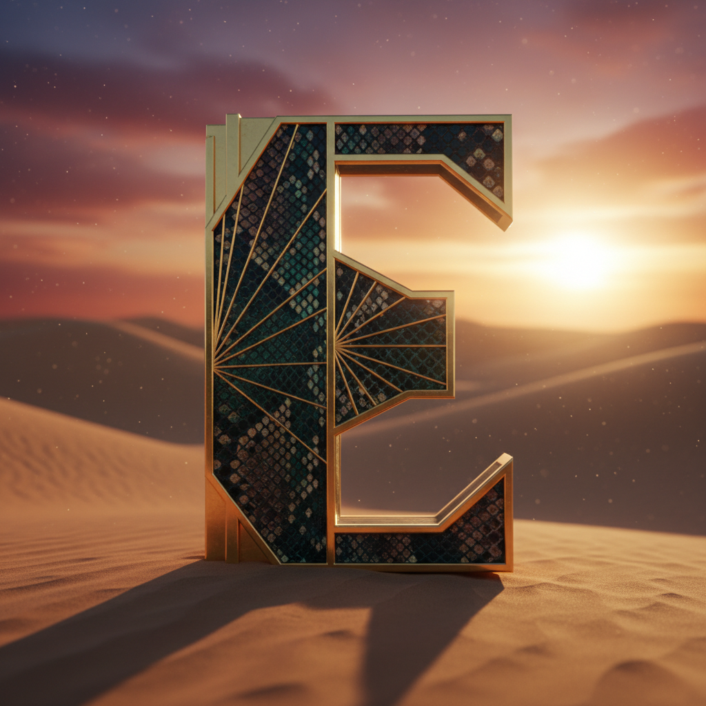 Desert dunes — litera E