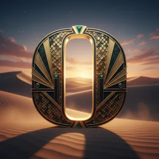 Desert dunes — litera O