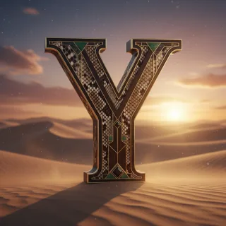 Desert dunes — litera Y