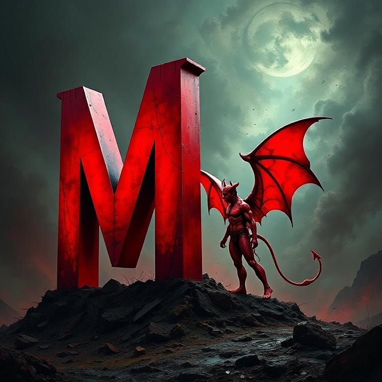 Devil 3 — litera M
