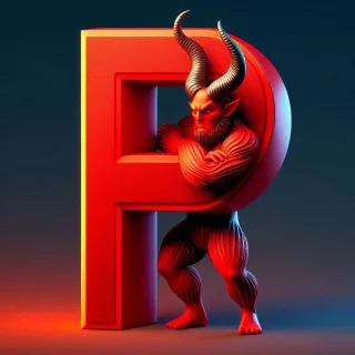Devil — litera P