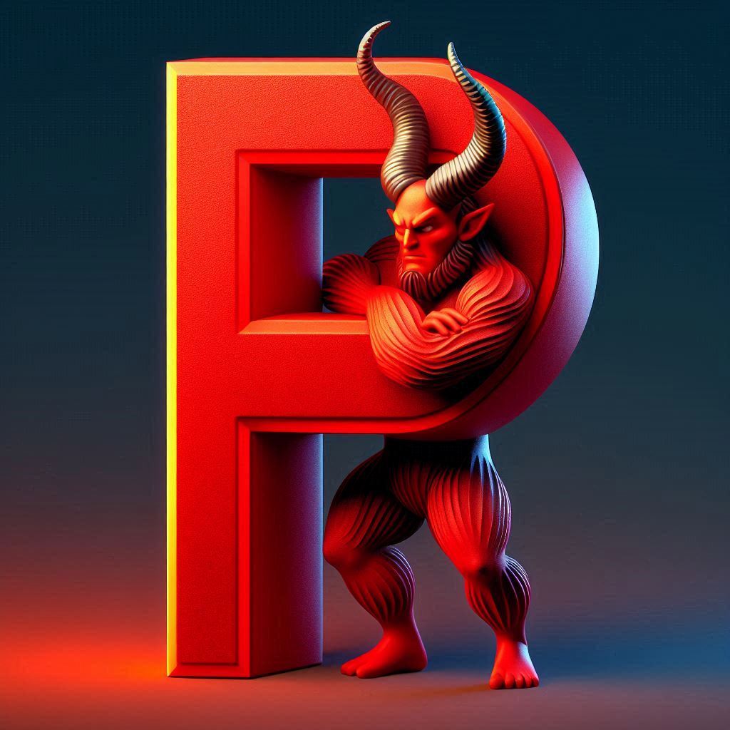 Devil — litera P