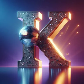 Disco effect — litera K