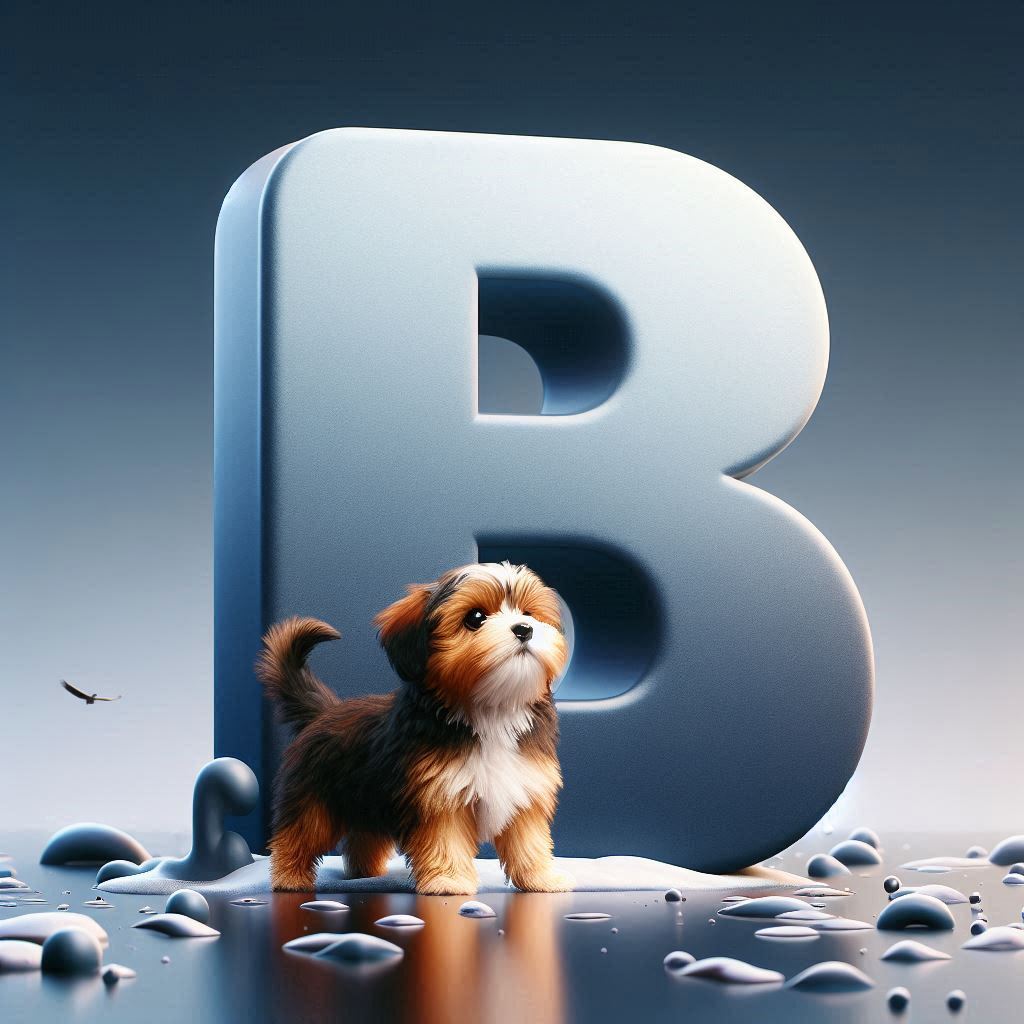 Dogs — litera B (wariant 2)