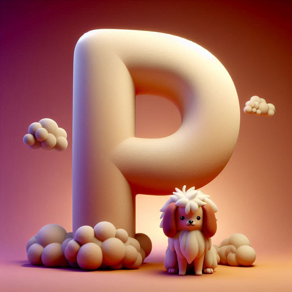 Dogs — litera P (wariant 2)