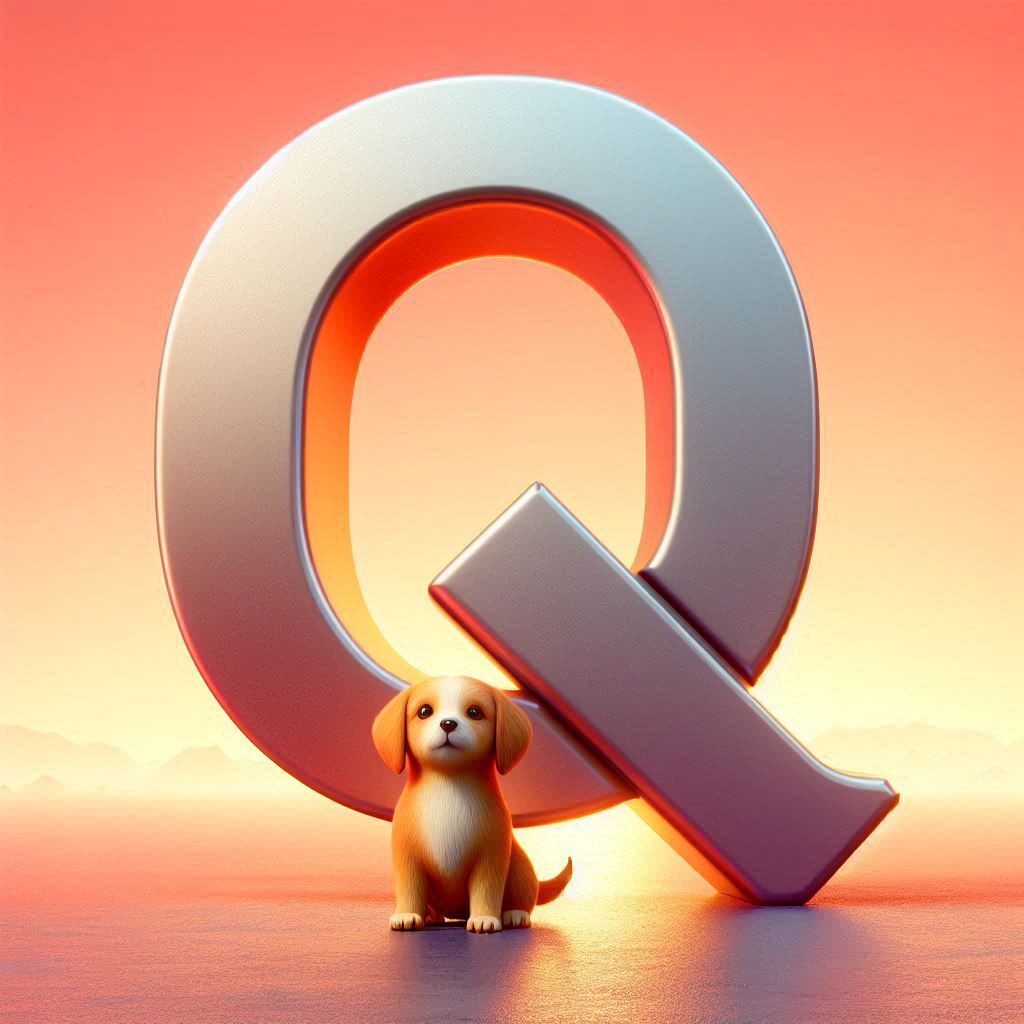 Dogs — litera Q (wariant 2)