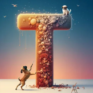 Dogs — litera T