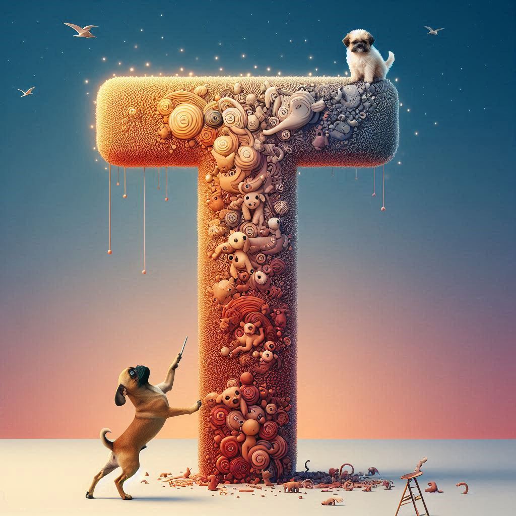 Dogs — litera T