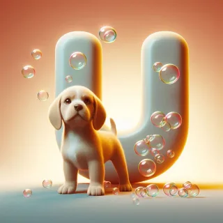 Dogs — litera U (wariant 2)