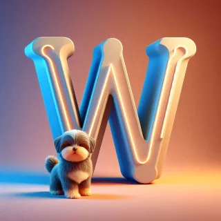 Dogs — litera W