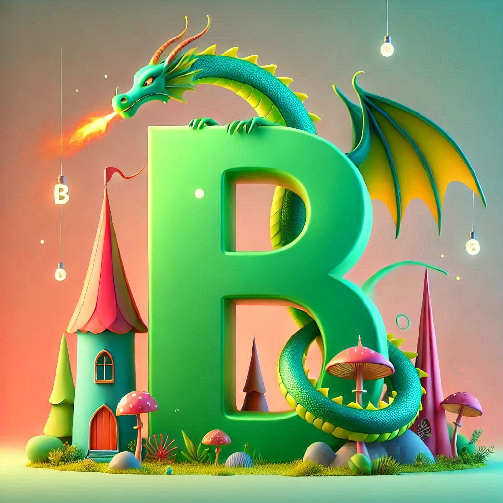 Dragon 2 — litera B (wariant 2)