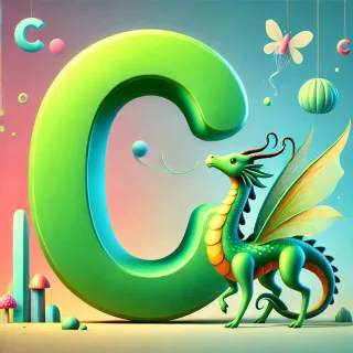 Dragon 2 — litera C (wariant 2)
