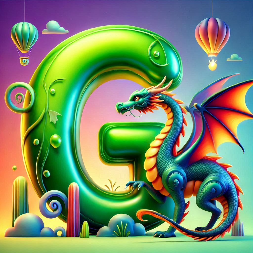 Dragon 2 — litera G (wariant 2)