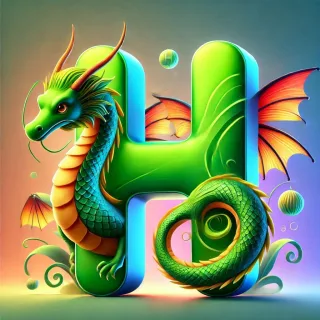 Dragon 2 — litera H (wariant 2)