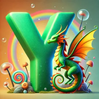 Dragon 2 — litera Y (wariant 2)