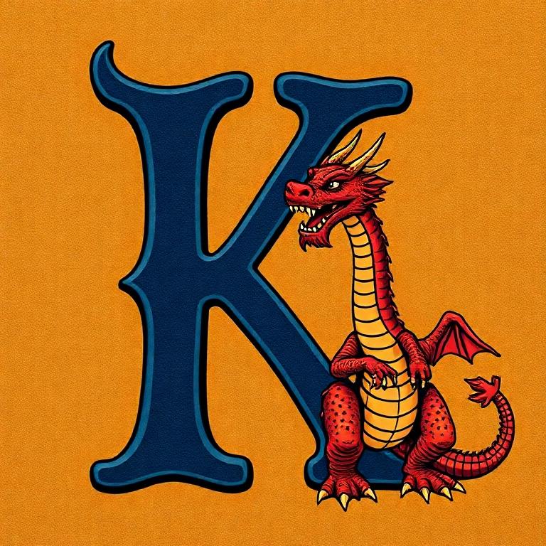 Dragon — litera K