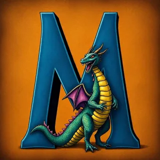 Dragon — litera M