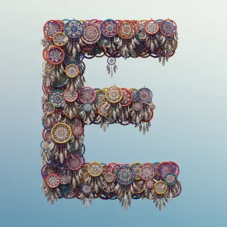 Dream catcher 2 — litera E