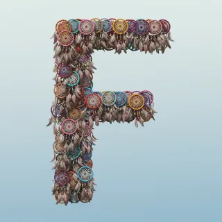 Dream catcher 2 — litera F