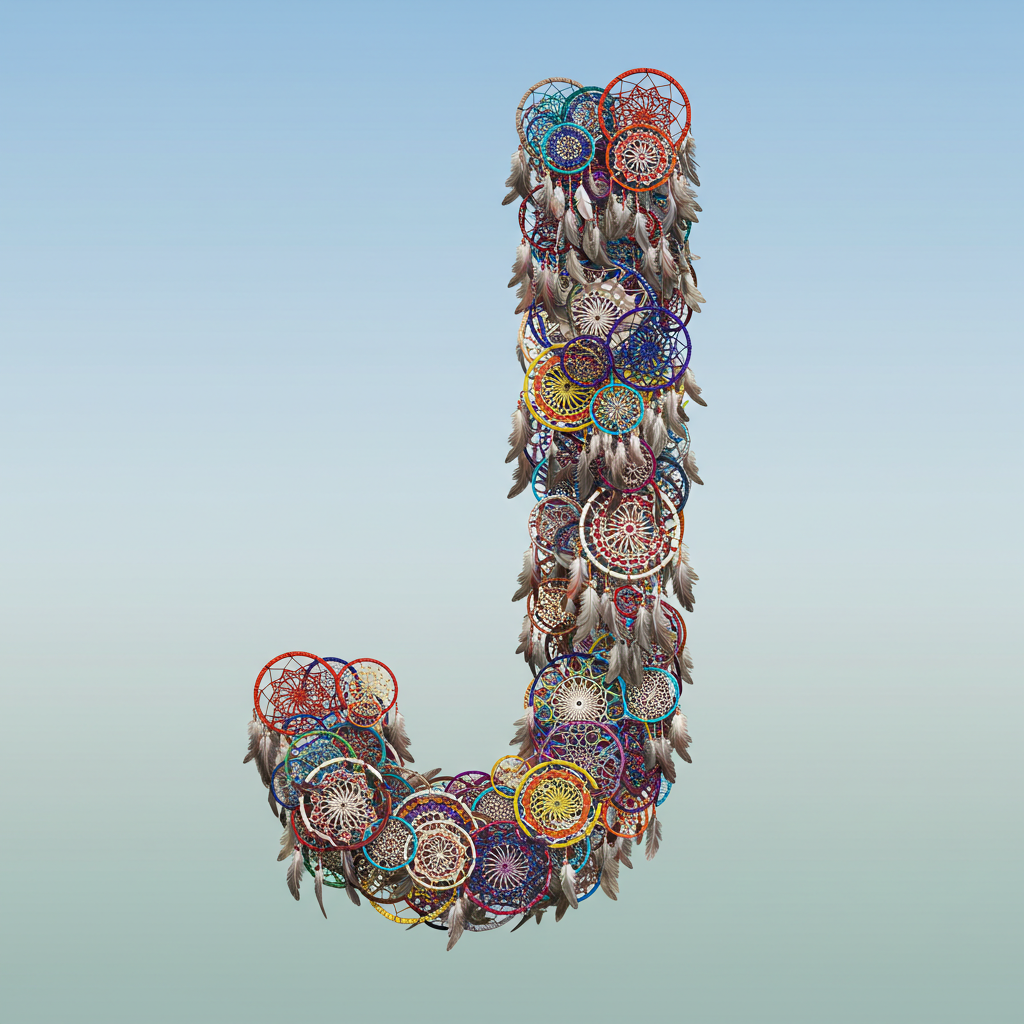 Dream catcher 2 — litera J