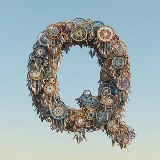 Dream catcher 2 — litera Q