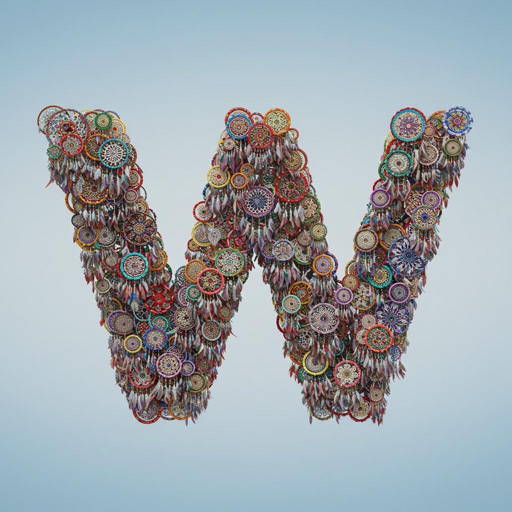 Dream catcher 2 — litera W