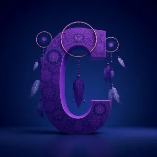 Dream catcher — litera C