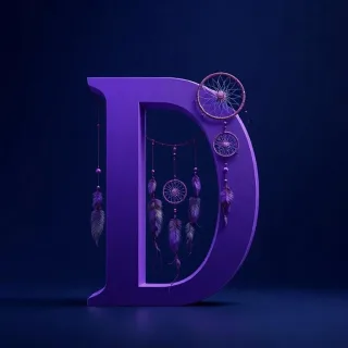 Dream catcher — litera D