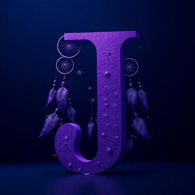 Dream catcher — litera J