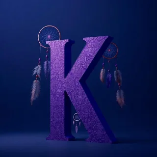 Dream catcher — litera K