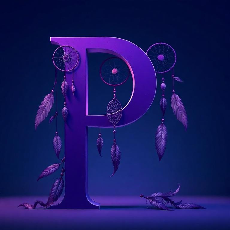 Dream catcher — litera P