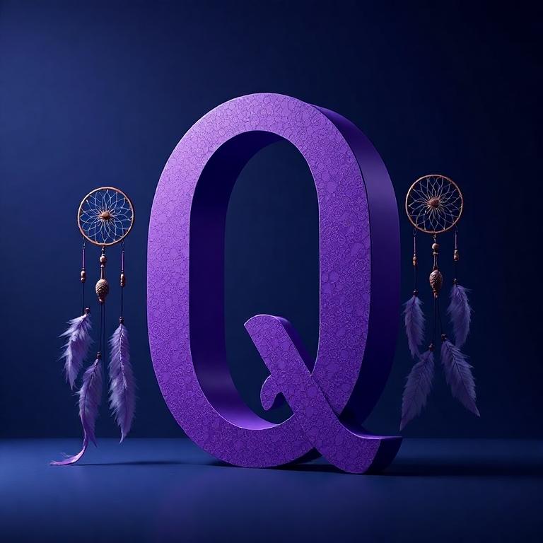 Dream catcher — litera Q
