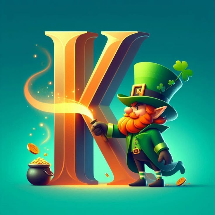 Dwarf — litera K (wariant 2)