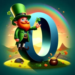 Dwarf — litera O (wariant 2)