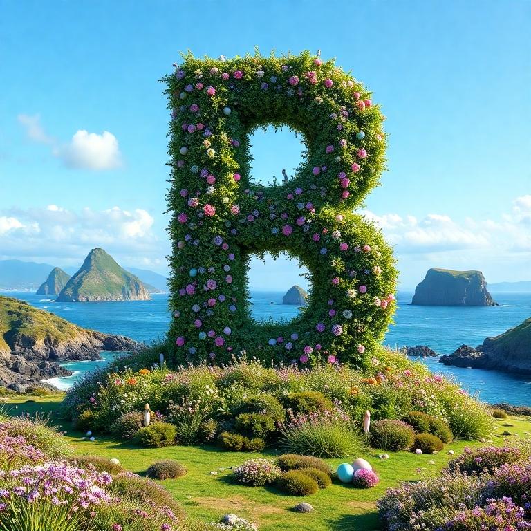 Easter island — litera B