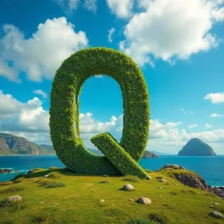 Easter island — litera Q