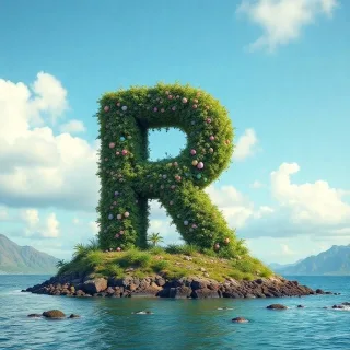 Easter island — litera R