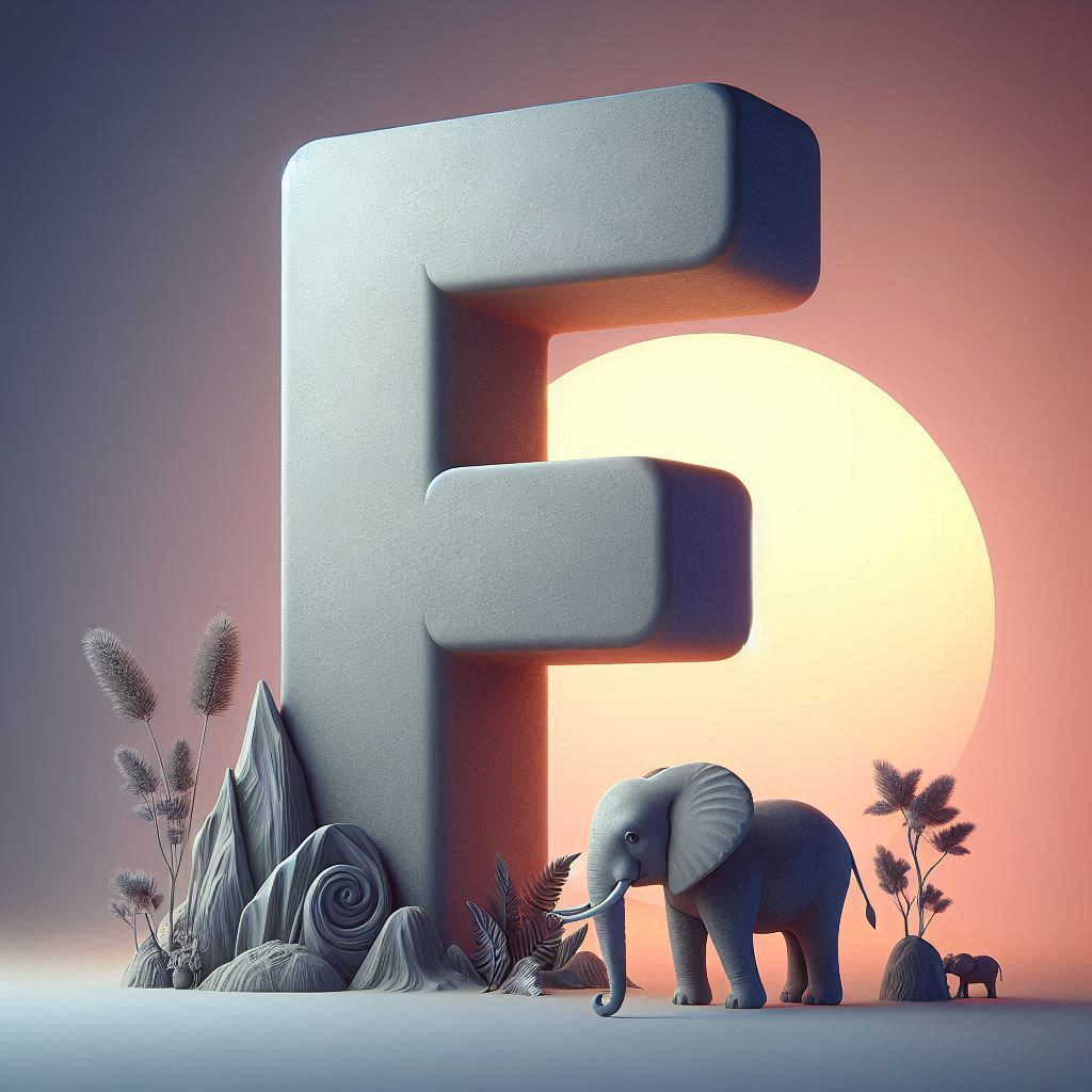 Elephant 2 — litera F