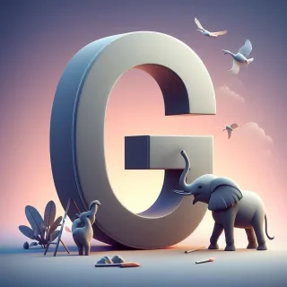 Elephant 2 — litera G (wariant 2)