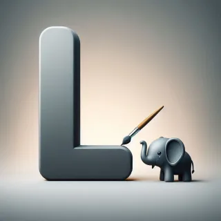 Elephant 2 — litera L