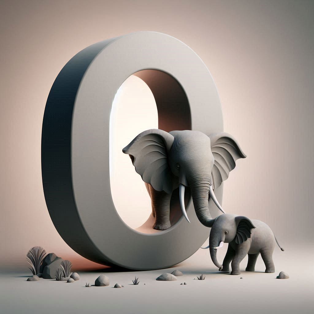 Elephant 2 — litera O