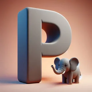 Elephant 2 — litera P