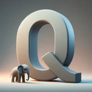 Elephant 2 — litera Q