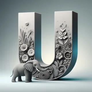 Elephant 2 — litera U (wariant 2)