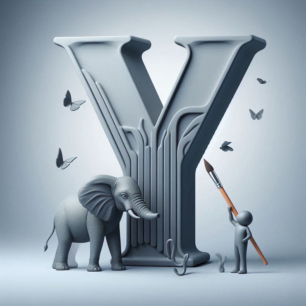 Elephant 2 — litera Y (wariant 2)