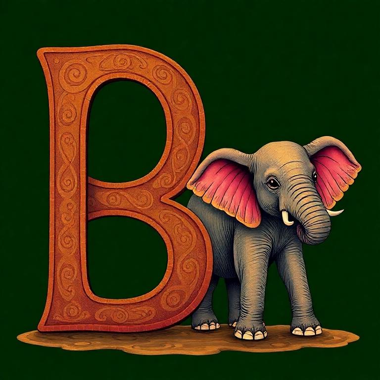 Elephant — litera B