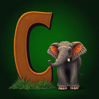 Elephant — litera C